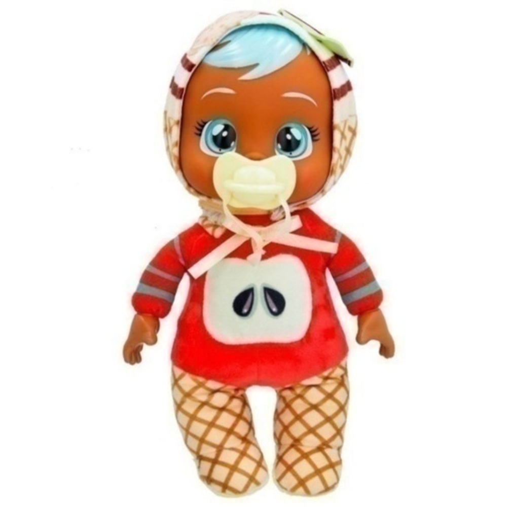 NWT. Cry Babies Tiny Cuddles Frozen Frutti Pom Apple Ice Cream Theme